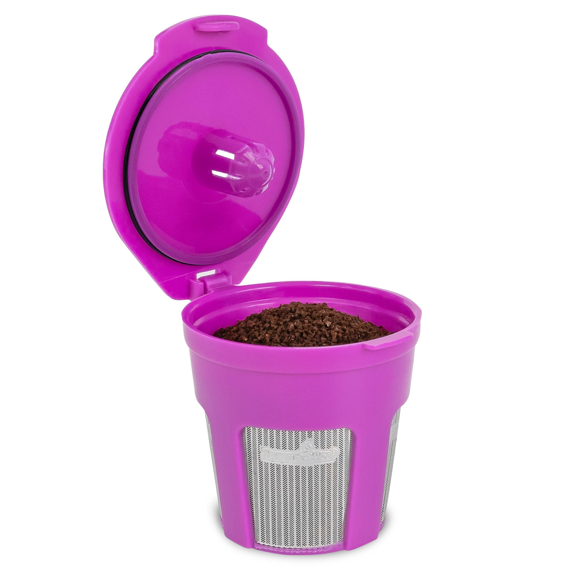 Cafe Fill Deluxe by Perfect Pod Reusable K Cup Coffee Pod | Compatible with Keurig 2.0 1.0 K-Mini Plus K-Classic K-Elite K-Latte K-Compact K-Cafe & Select Other Single Serve Coffee Makers