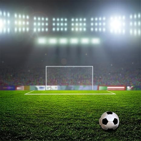 Amazon Co Jp Aofoto 5 X 5ftサッカーピッチ写真スタジオの背景幕スポーツサッカー裁判所match Goal Lawn Grassフィールド写真撮影背景stadiumスポットライトゲームビデオprops Boy Kid子artistic Portrait Cameras