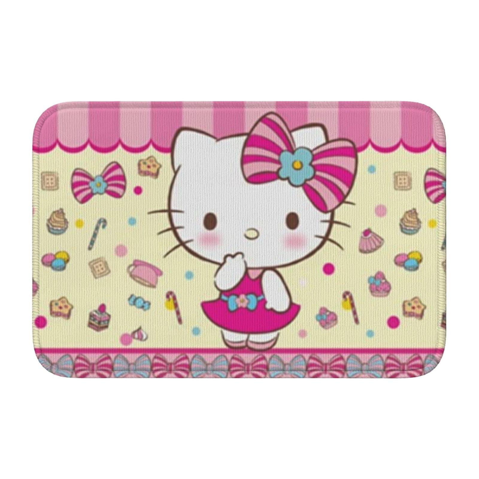 ハローキティ ストロベリー　バスマット ハローキティ ストロベリー バスマット