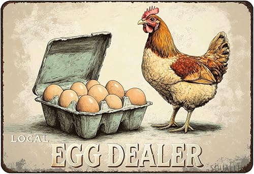 Miniatura 7 de Letrero de estaño divertido Deseos cálidos de invierno Gato Letrero de metal divertido Letreros de invierno rústicos Decoración de pared para patio