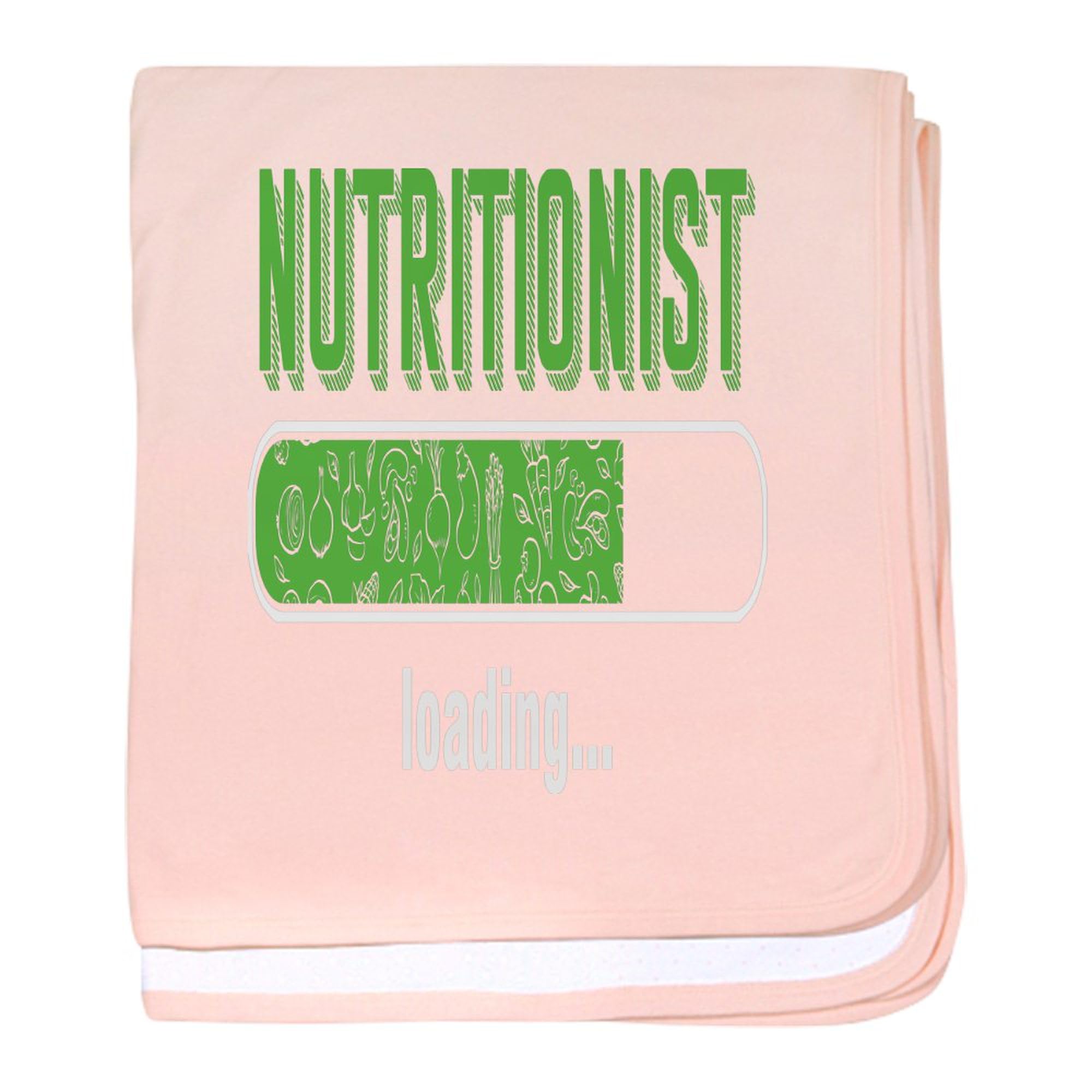 CafePress Health Conscious Dietitian Diet Food Baby Blanket, Super Soft Newborn Swaddle