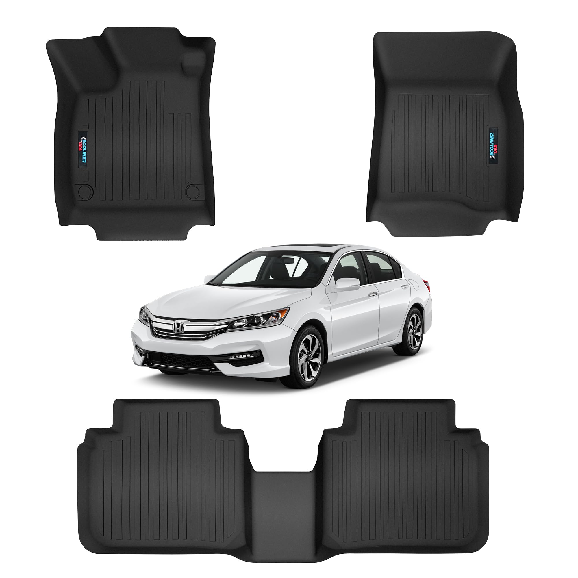 Amazon.com: 3D Floor Mats Set for Honda Accord 2023-2025 | Heavy