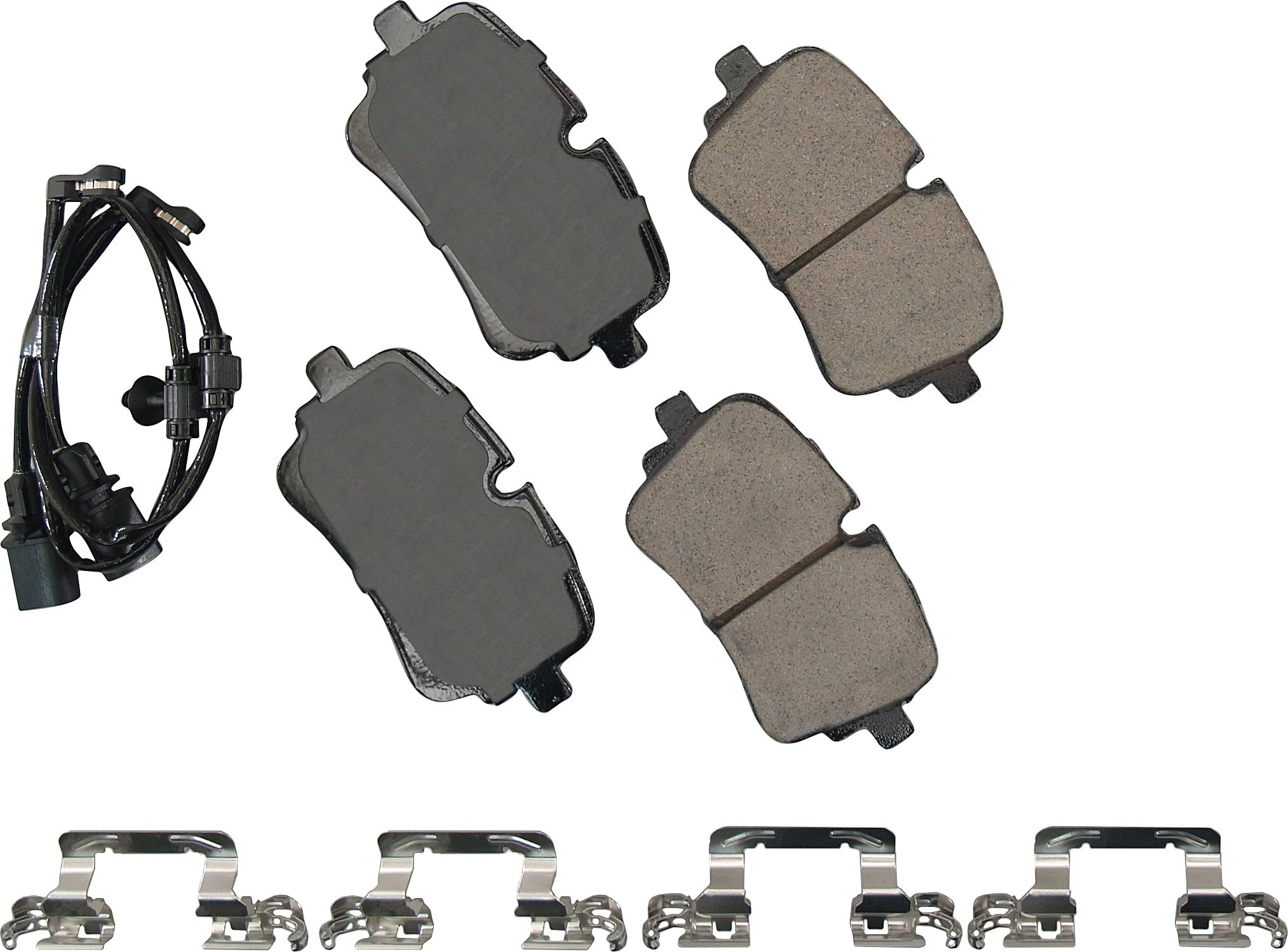 Rear Disc Brake Pad Set Compatible With Audi Q8 3.0L V6 2025 2024 2023 2022 2021 2020 P-5582324