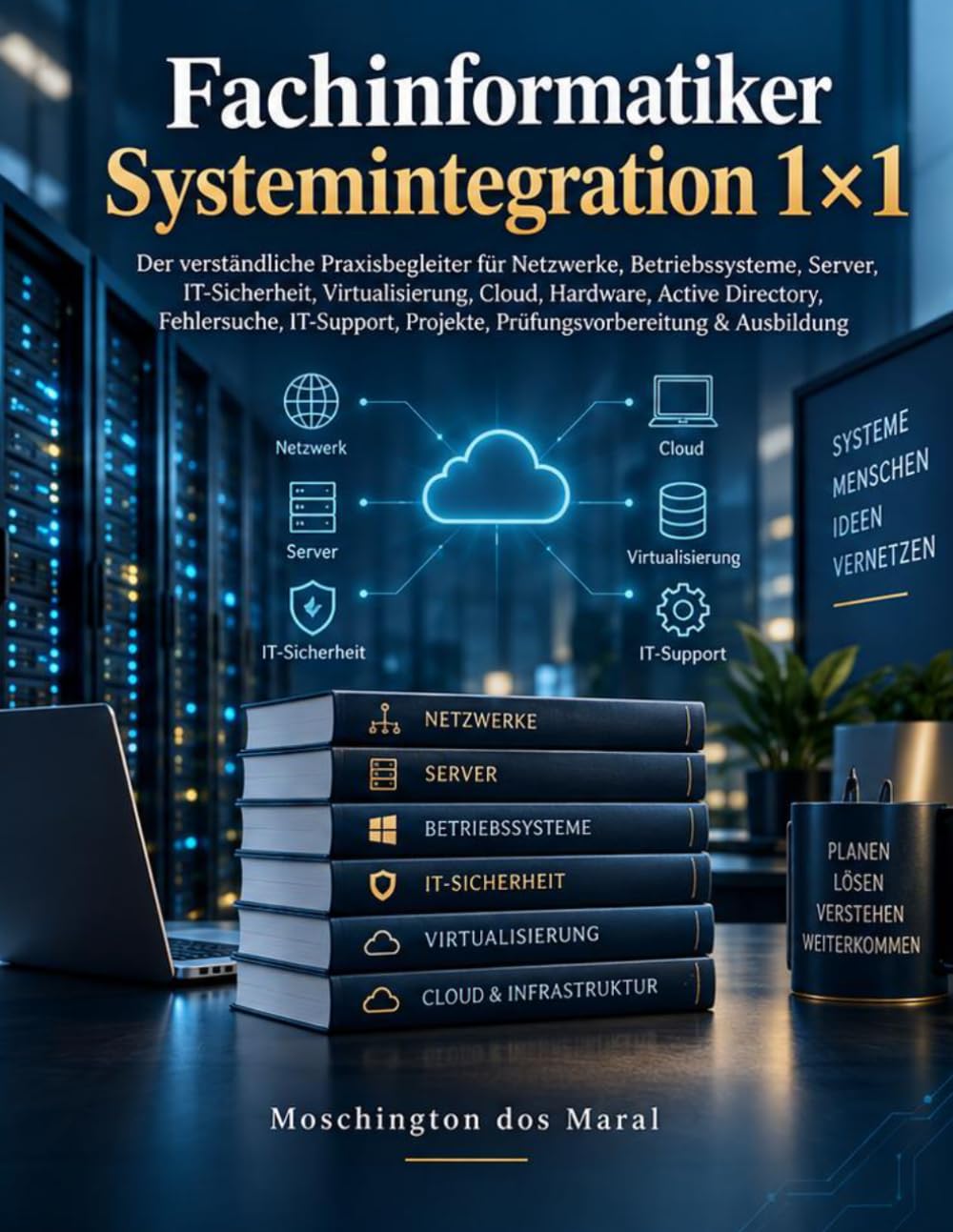 Fachinformatiker Systemintegration 1×1: Der verständliche Praxisbegleiter für Netzwerke, Betriebssysteme, Server, IT-Sicherheit, Virtualisierung, ... Projekte, Prüfungsvorbereitung & Ausbildung