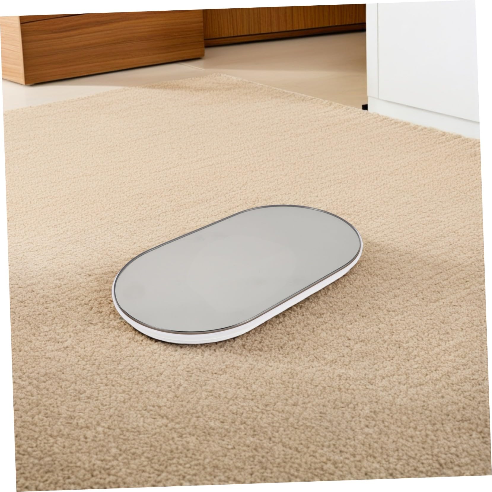 Escala de grasa corporal portátil báscula de baño herramienta de escala de peso para mujer balanzas digitales electrónica de bolsillo el plastico Negro