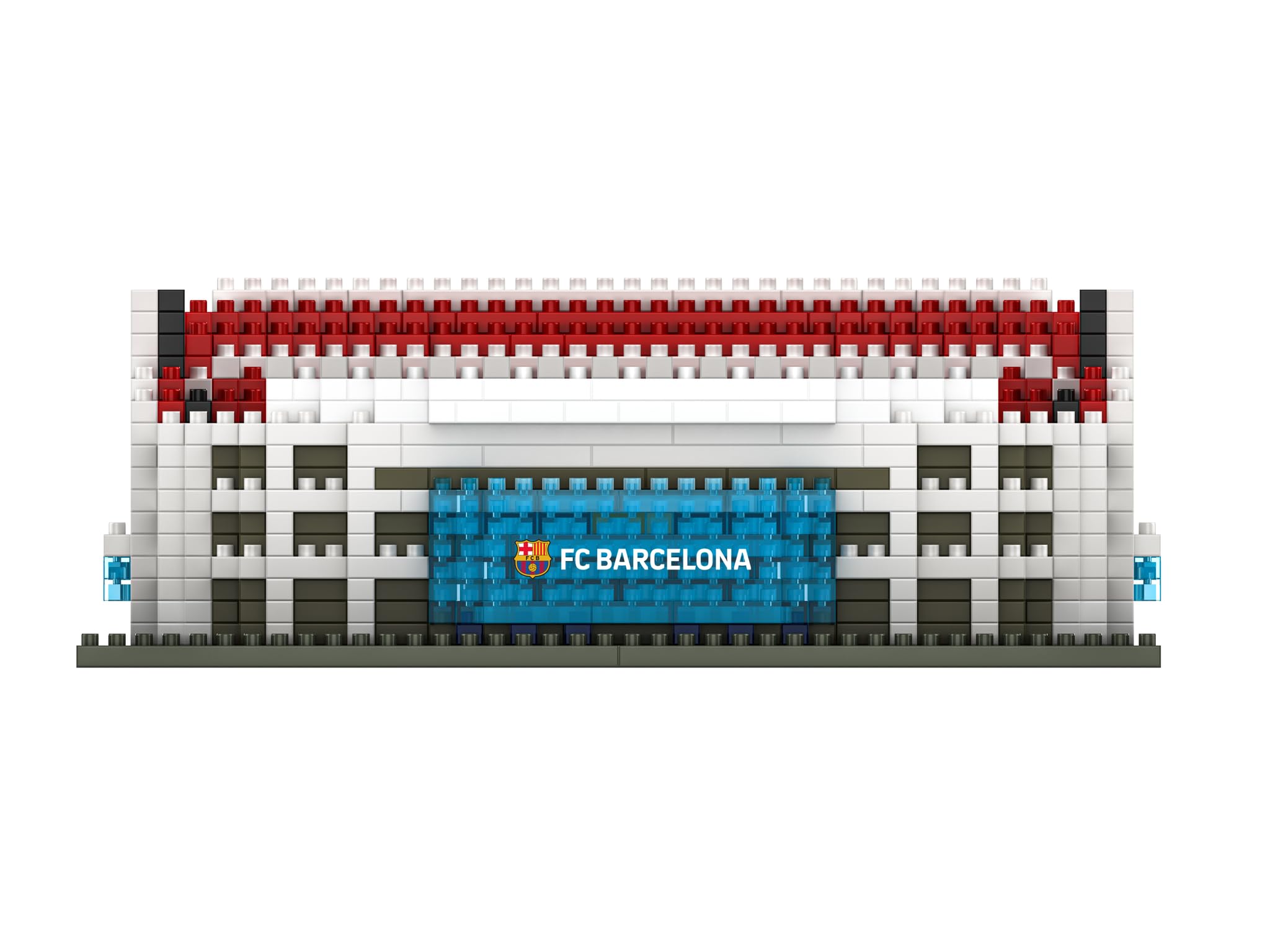 FOCO Licence officielle du FC Barcelone Jouet BRXLZ de construction de football du stade Camp NOU Mini