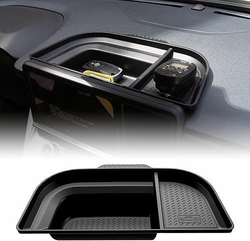 Mabett Organizador de almacenamiento de salpicadero para accesorios Ford Maverick 2022 2023 2024 (no compatible con 2025), bandeja de inserción