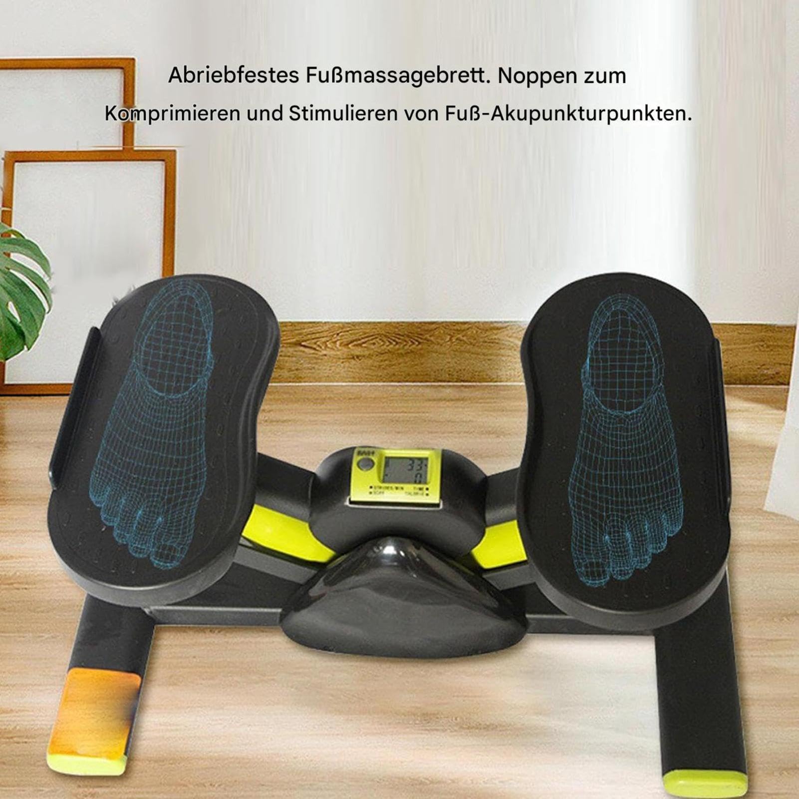 Macchina Stepper Attrezzatura Fitness | Stepper Per Esercizio Fisico Allenamento Ginocchia e Core, Equilibrio Camminata, Dimagrimento Totale, Vita e Cosce