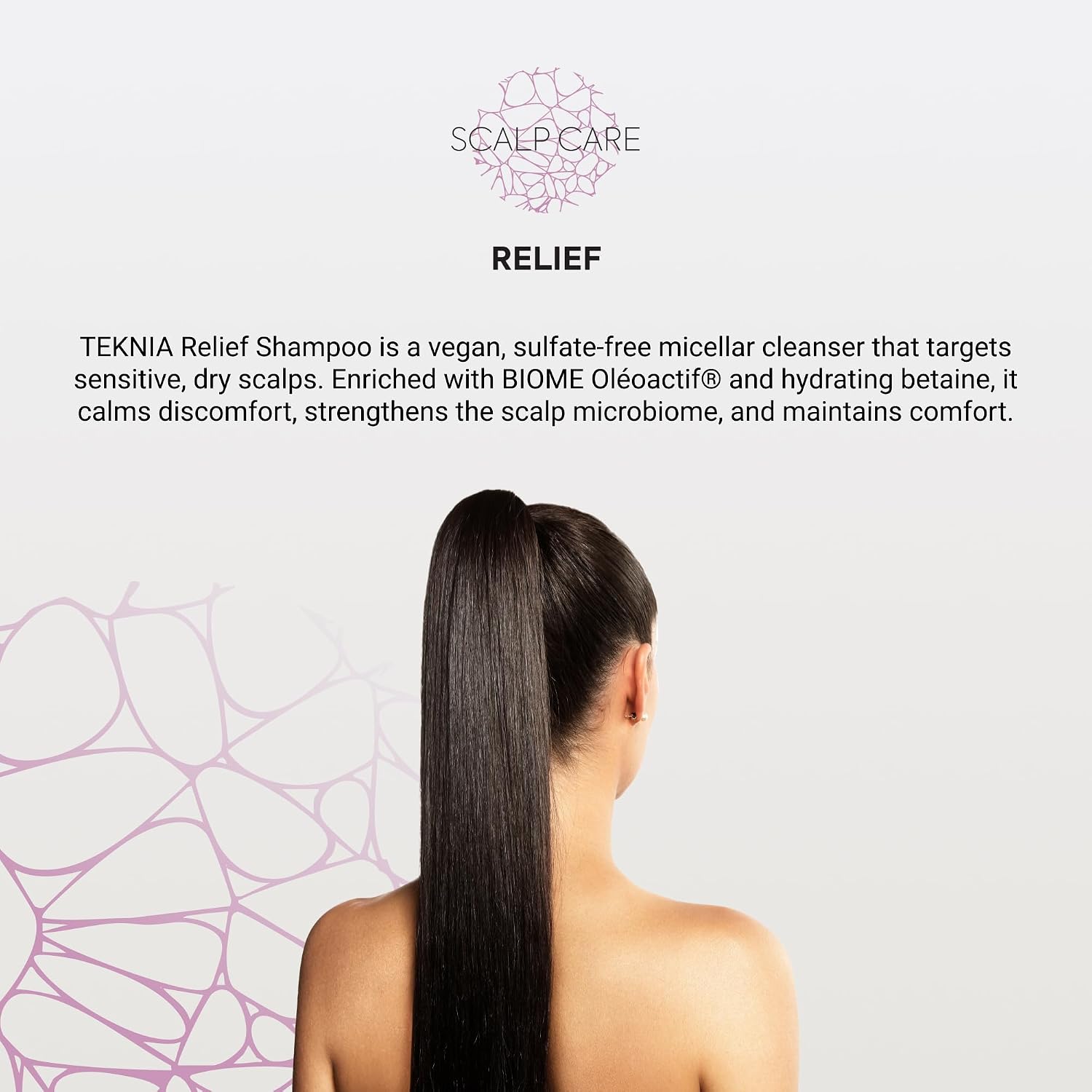 LAKMÉ Teknia Scalp Care Relief Soothing Shampoo, Dry Scalp Shampoo, 33.8 Fl Oz