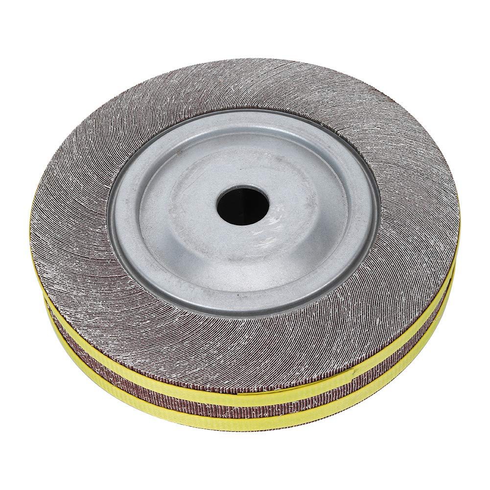 Schleifscheibe zum Polieren von Edelstahlrohren, hocheffiziente, Scheiben, Polierpad für die Endbearbeitung von Metalllöchern (80 Mesh)