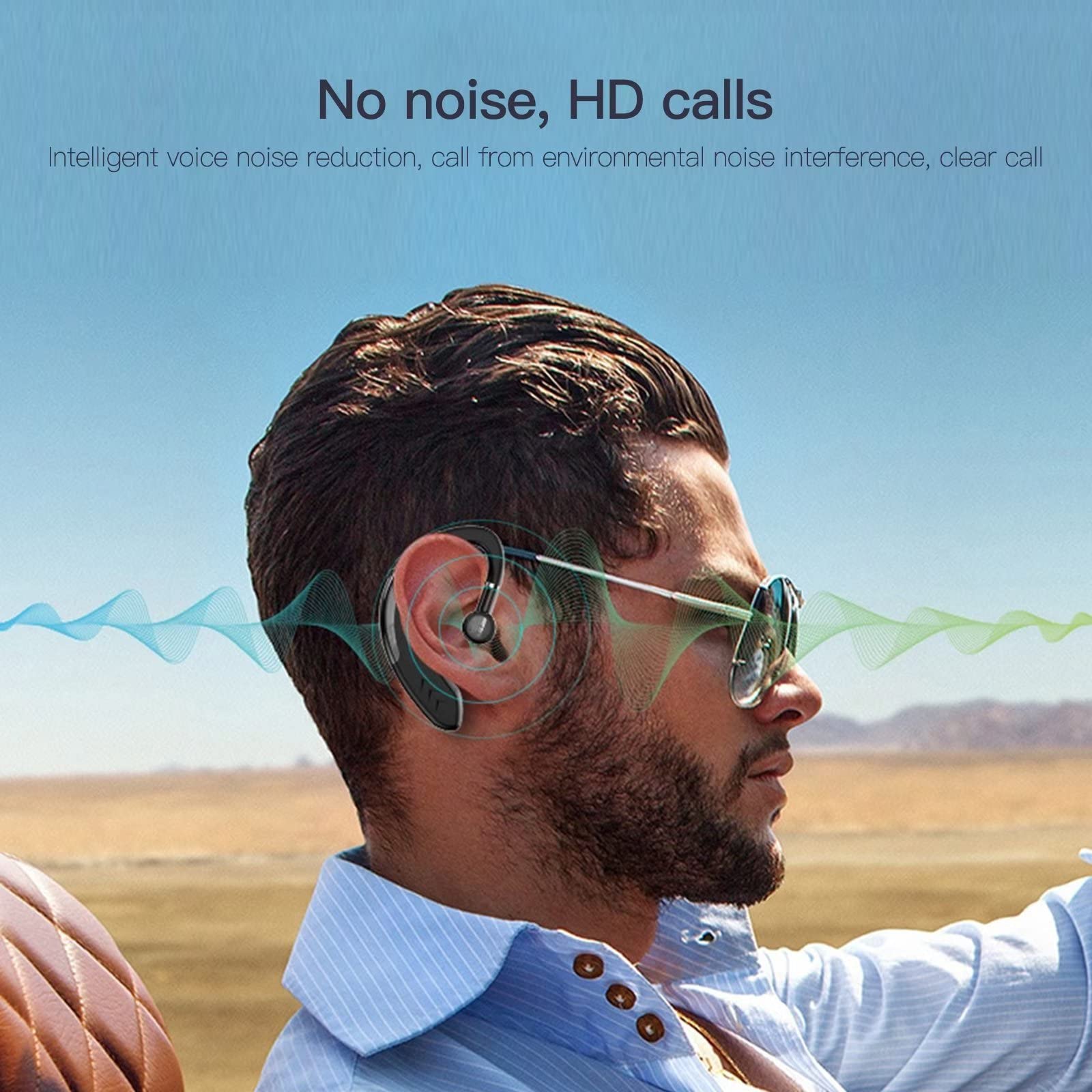 USonline911 Wireless Headphones Bluetooth USonline911 Wireless Optical Stereo Gaming Headset Over Ear for PS3/4/Xbox 360/Xbox One