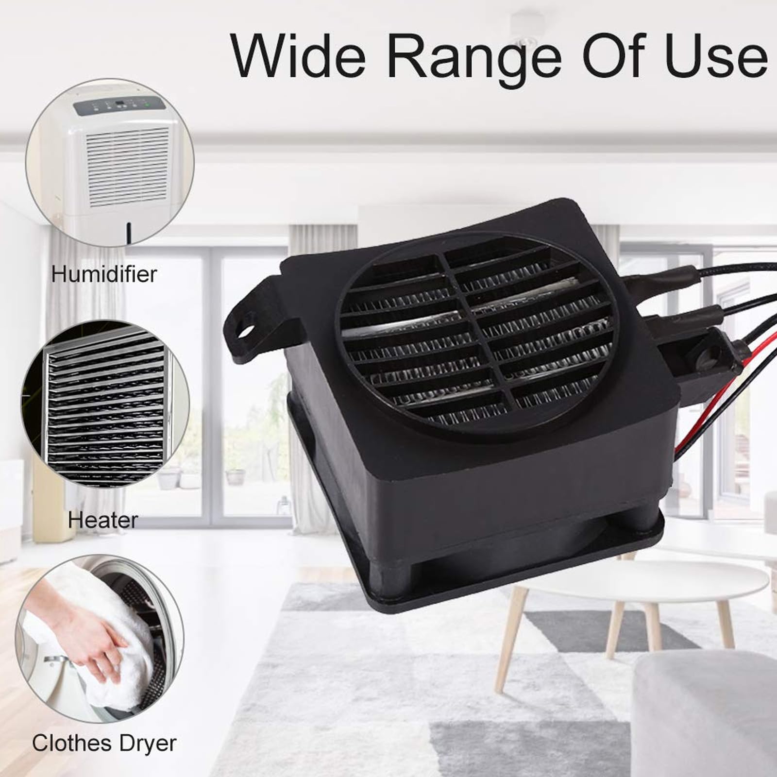 Grza?ka 220V 300W PTC Grzejnik elektryczny z wentylatorem Ceramiczny Termostatyczny PTC Podgrzewacz powietrza Ogrzewanie podgrzewacza