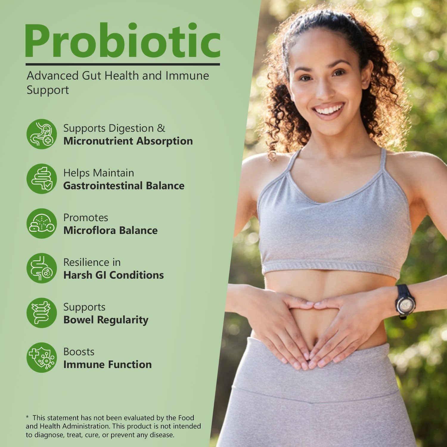 Womens Probiotic - 23 Billion CFU++, Probiotic Capsules for Gut Health for Men, Enhanced Daily Immune Support - probiotics for Women - 30 Capsules