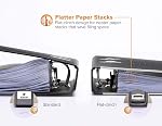 Bostitch Stapler avec ensemble de packs de valeur d'agrafes, accumulateur de poids lourd, noir, 40 Capacité de la feuille avec 5000 Agrafes, petite taille d'agrafe, convient à la paume de votre main (B175-BLK -VP)