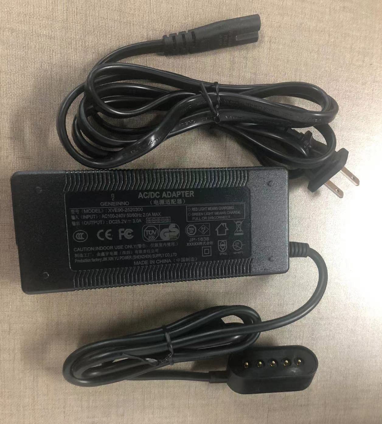 G GENEINNO Underwater Scooter Charger/Adaptor (S2 Charger/Adapter)