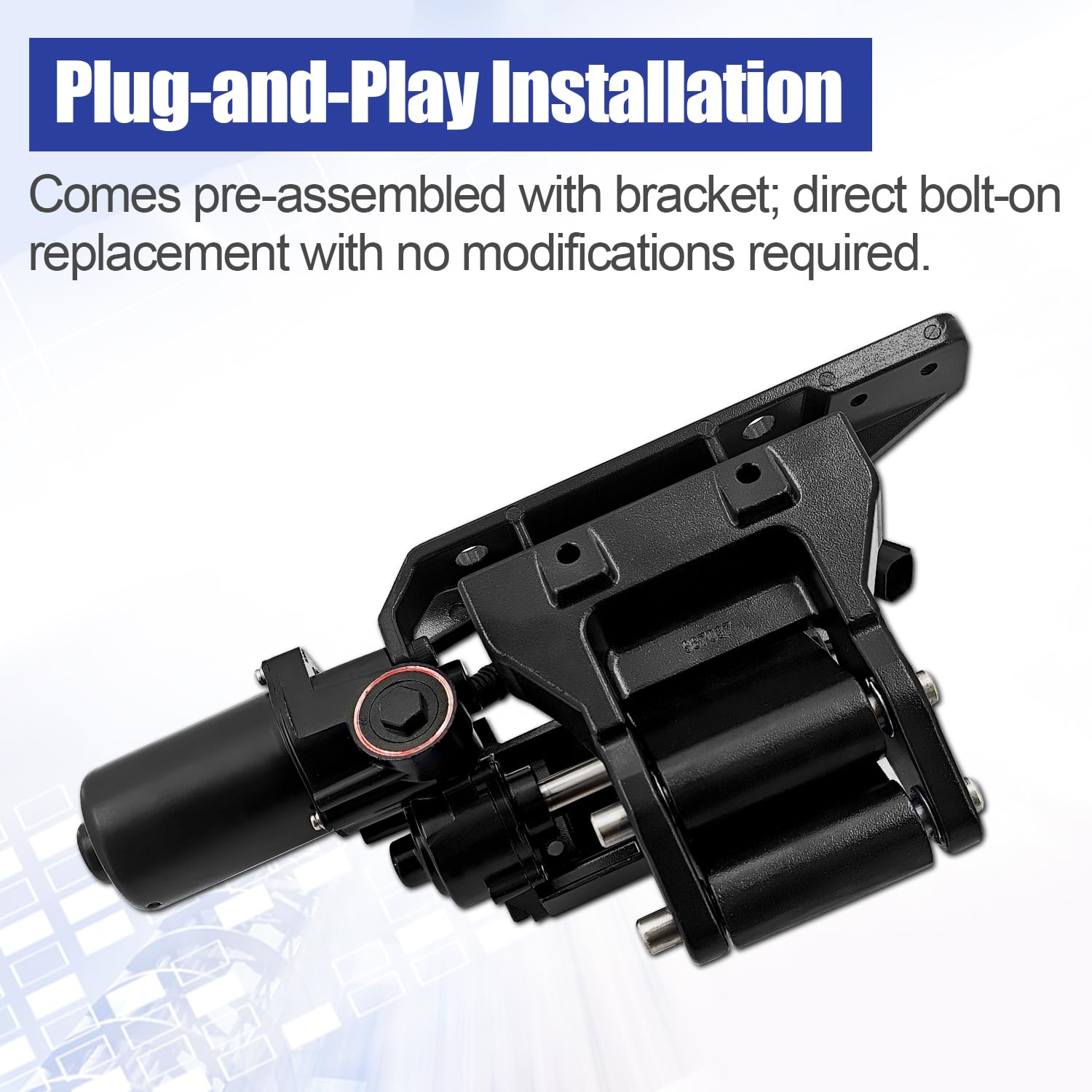 Driver Side Power Running Board Motor Compatible with Ford F150 20212022 2023, Fits for F150 Lightning 2022 2023 Replaces ML3Z16A507A ML3Z-16A507-C