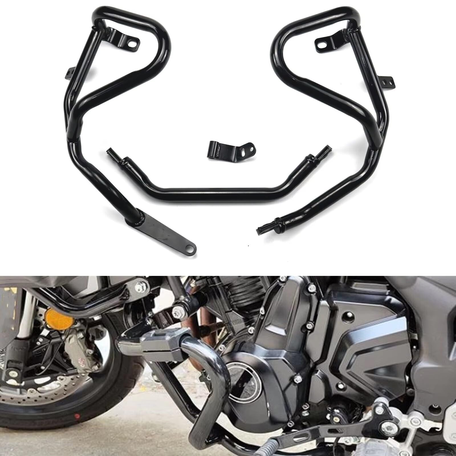 Paramotore Tubolare Per Benelli Per TRK702 Per TRK702X 2022 2023 Protezione Motore Moto Barra Protezione Motorcycle motore Paraurti