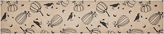 VHC Brands Raven Harvest Burlap Jute Rustic Decor Runner 12x60