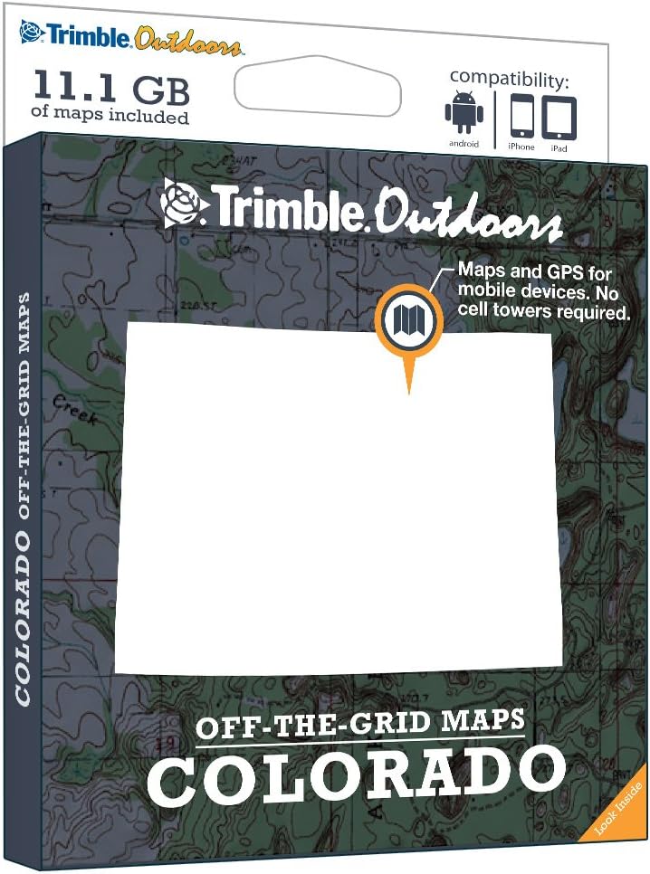Trimble Outdoors Colorado Off-The-Grid Maps