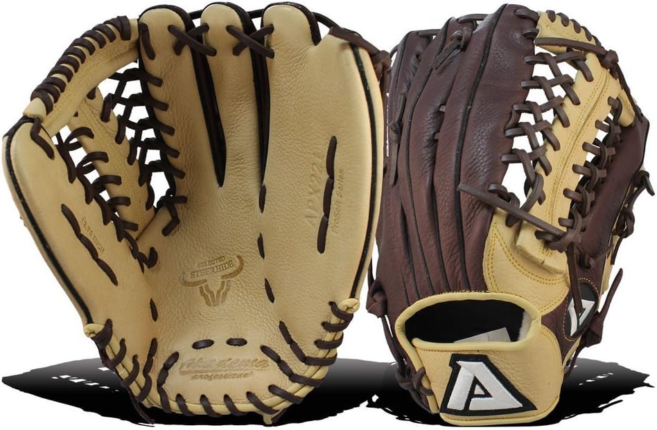 AkademaAPX221-Lt 12.75" Reptilian Claw Pattern, Modified-Trap Web, Open Back, Deep Pocket, Left Hand Throw (Left Throw)