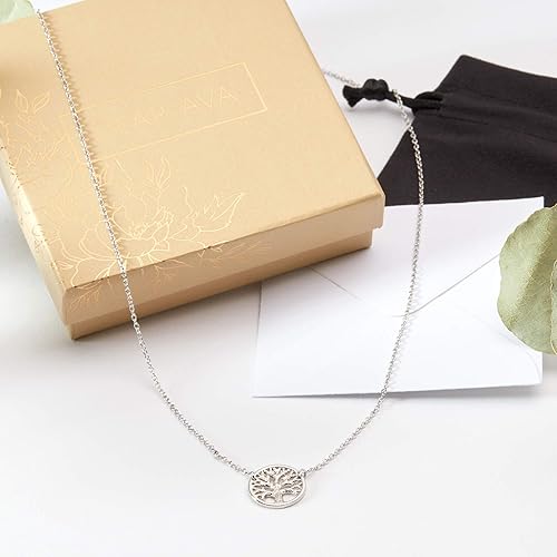 Miniatura 4 de Dear Ava Necklace Gift For Women and Girls - Adjustable Modern Jewelry Pendant Love Gifting Idea for Her with Heartfelt Card - Long Distance Gifts