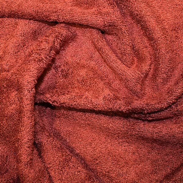 Terracotta AntiBacterial Bamboo Towel Fabric Plush Addict Ultra Soft