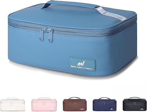 Miniatura 12 de NOL Natural Organic Lifestyle Bolsa de almuerzo pequeña Lonchera mini con aislamiento para hombres/mujeres Bolsa de almuerzo a prueba de fugas Verde