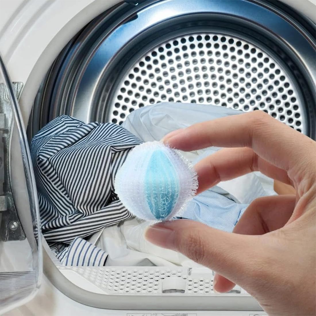 9 sztuk filtrów do pralki, kulka do suszenia, kulka do suszenia, wielokrotnego użytku zapobiegająca więdzeniu piłka do prania, kule do suszenia do prania naturalne, antystatyczne, szybkie