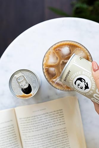 Miniatura 3 de BOSS Coffee by Suntory - Café japonés flash Brew con leche, 8 onzas, paquete de 12 unidades, importado de Japón, Au Lait, Espresso Doubleshot, listo