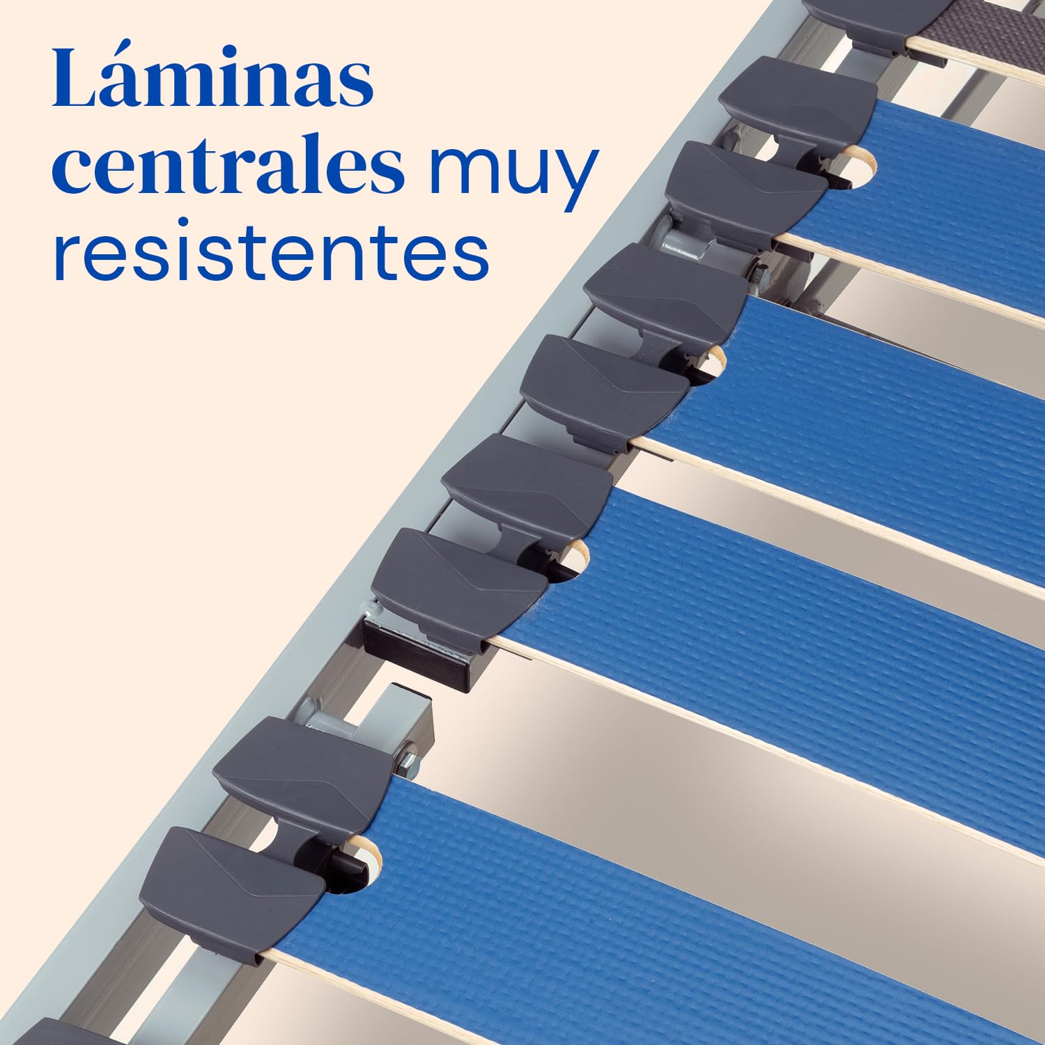 Geriafy - Cama Articulada Eléctrica | Somier Articulado Regulable en 5 Alturas 80x200 | Mando por Cable, Patas y Barandillas | Ideal como Cama Geriátrica y Hospitalaria