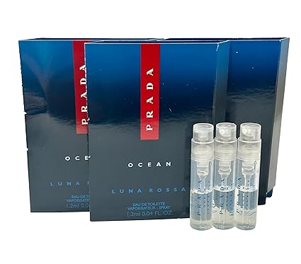 Prada ocean luna rossa edt sample perfume men spray min…