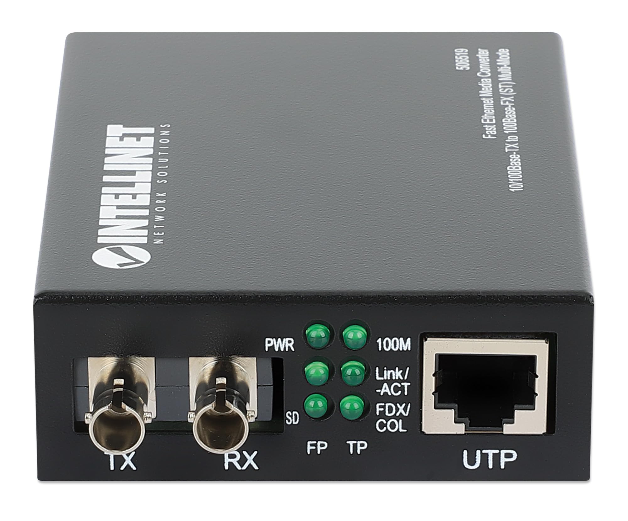 Manhattan Intellinet 506519 Convertisseur de média Fast Ethernet