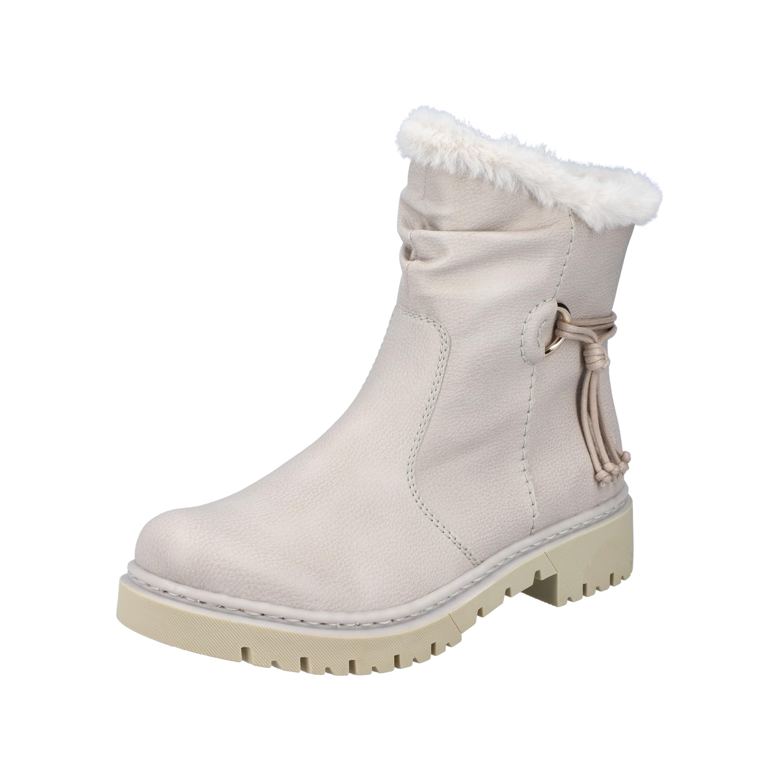 Rieker Women's Y2470 Short Boots, beige, 6 UK