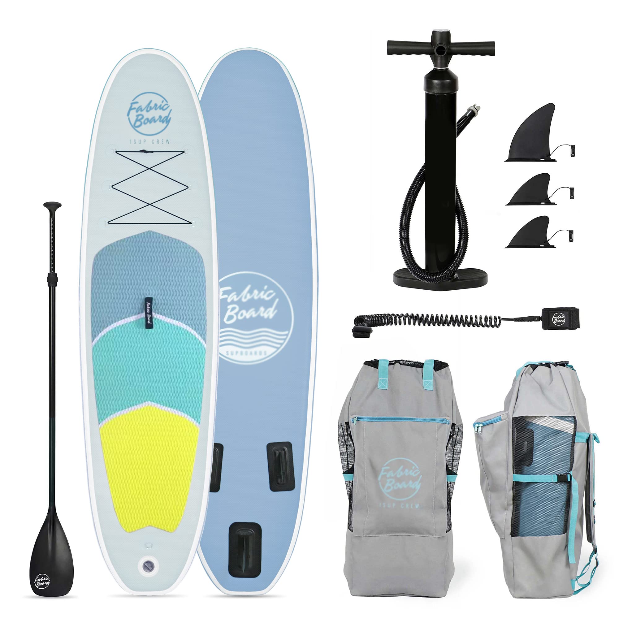 10' Tabla de Paddle Surf Hinchable 305x77x15cm, Tecnología Fusion Doble Capa 9.98 kg (20% más Ligera), Accesorios Incluidos
