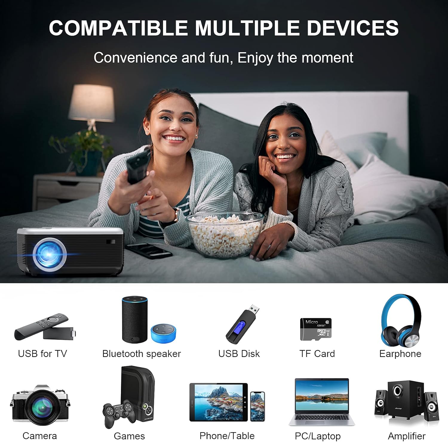 Prоmо 40% оƒƒ Mini Bluetooth Projector Built in DVD Player, Portable DVD Projector 1080P Support Projector for Outdoor Movies, FANGOR 7500L Home Video Projector Compatible with Phone/ laptop/PS4/ USB/SD Exсluѕіvе Dіѕсоunt 70% Prісе Mini Bluetooth Projector Built in DVD Player, Portable DVD Projector 1080P Support Projector for Outdoor Movies, FANGOR 7500L Home Video Projector Compatible with Phone/ laptop/PS4/ USB/SD