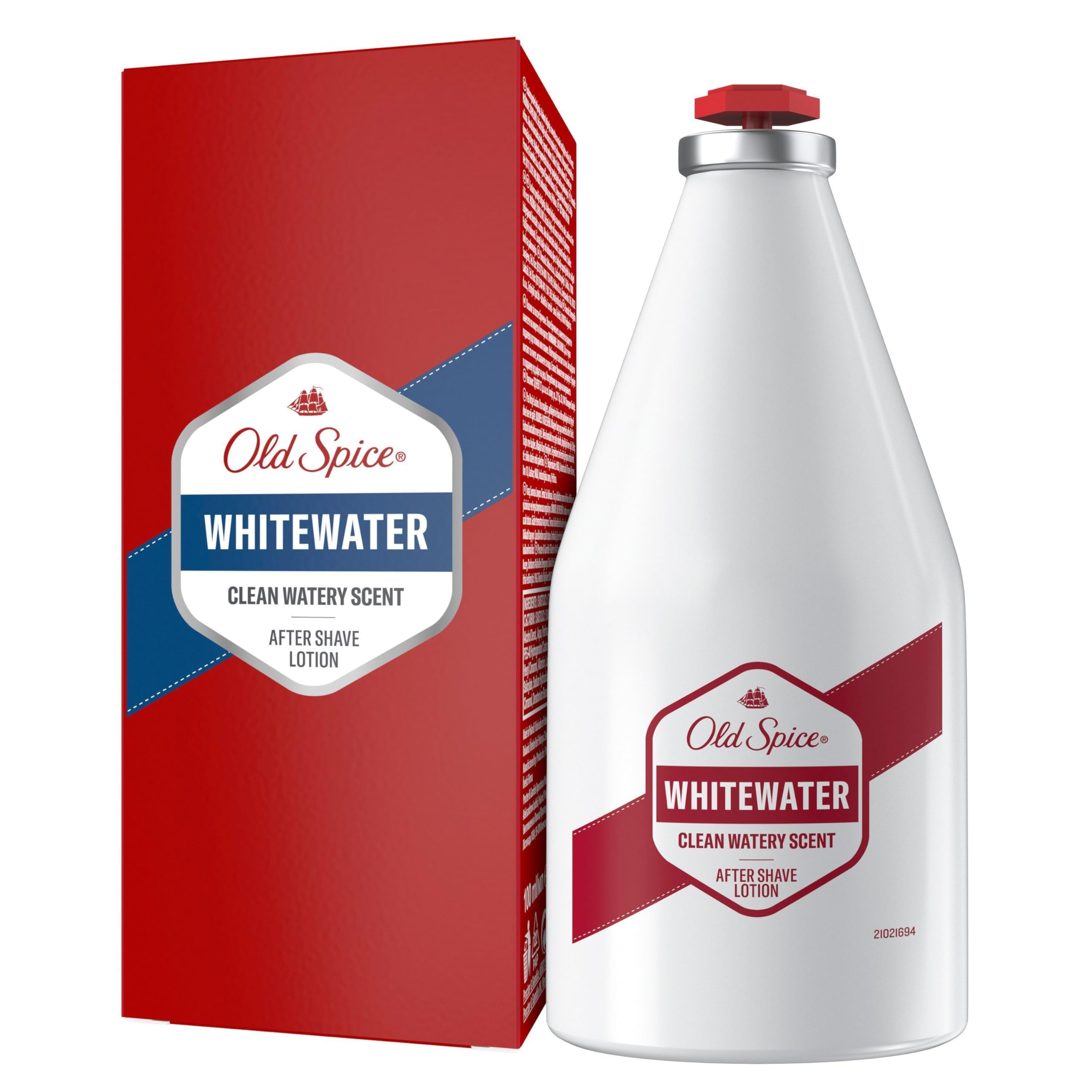 Old Spice Whitewater After Shave Lotion für Männer, ml, Frischekick nach der Rasur, Duft in Parfümqualität, schnelltrocknend, für Gesicht & Hals