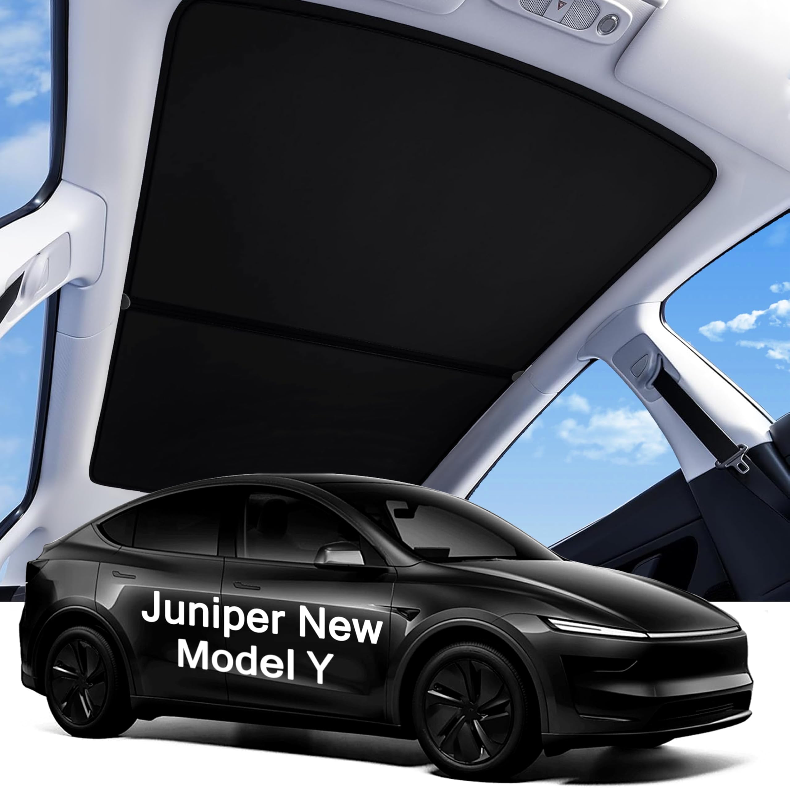 2026 Tesla Model Y Juniper Sunshade Roof, Tesla Model Y Juniper Accessories