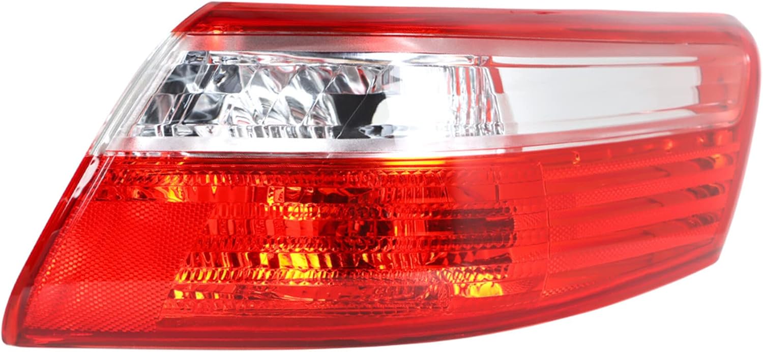 1-Pack Tail Light Assembly Brake Lamp Outer Right Side Replacement for Camry 2007 2008 2009