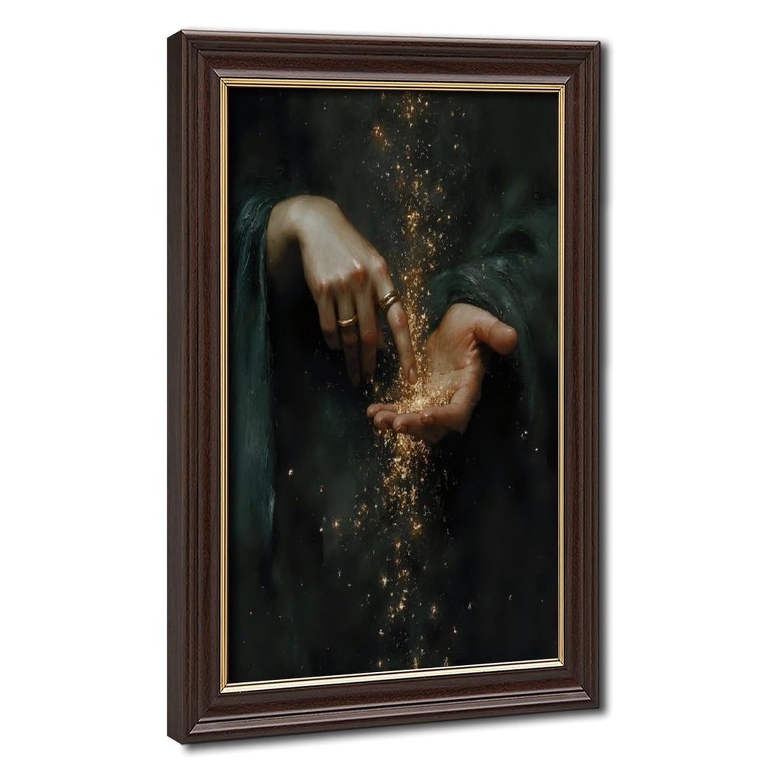 Bareronor Turquoise Magic Touch (2) Canvas Poster Bedroom Decor Landscape Office Room Decor Gift 20" L X 30" W