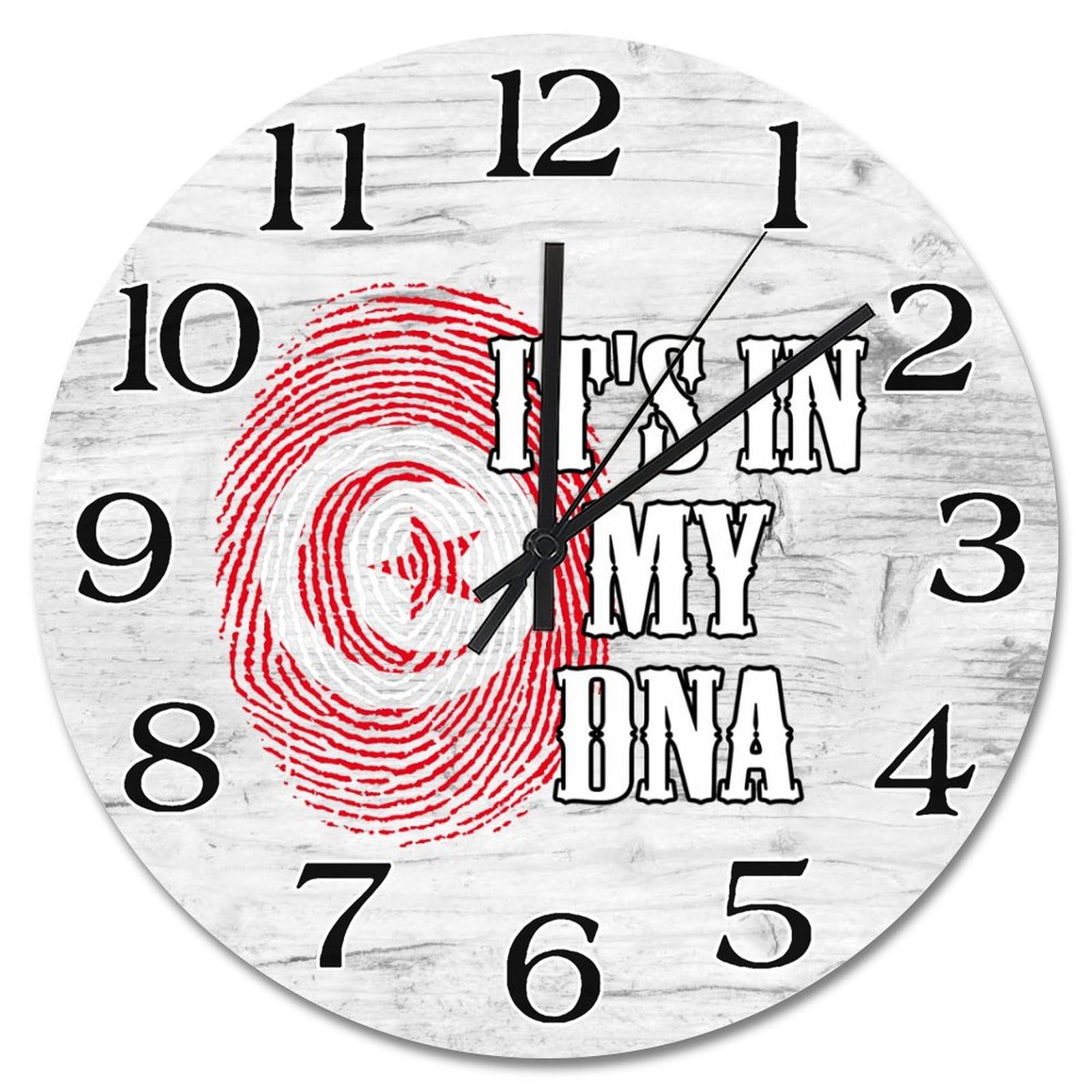 Horloge murale Tunisie cadeau idéal 38cm souvenir touristique unique