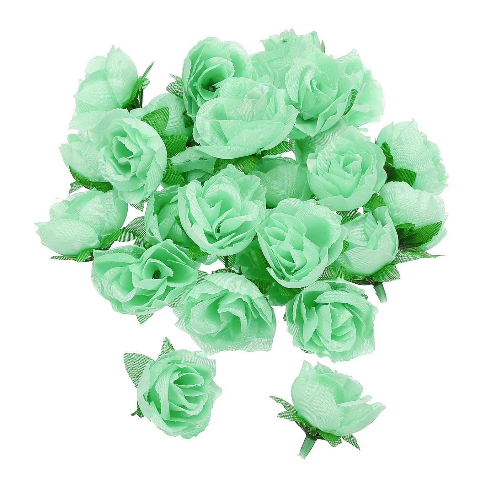 PATIKIL Mini Rose Artificial Flowers Bulk 1.2 Inch