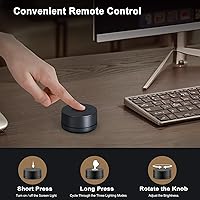 Vista 8 de Barra de luz para monitor de Xiaomi Mi - Fácil instalación, iluminación extra para computadora sin ocupar espacio en el escritorio, con control