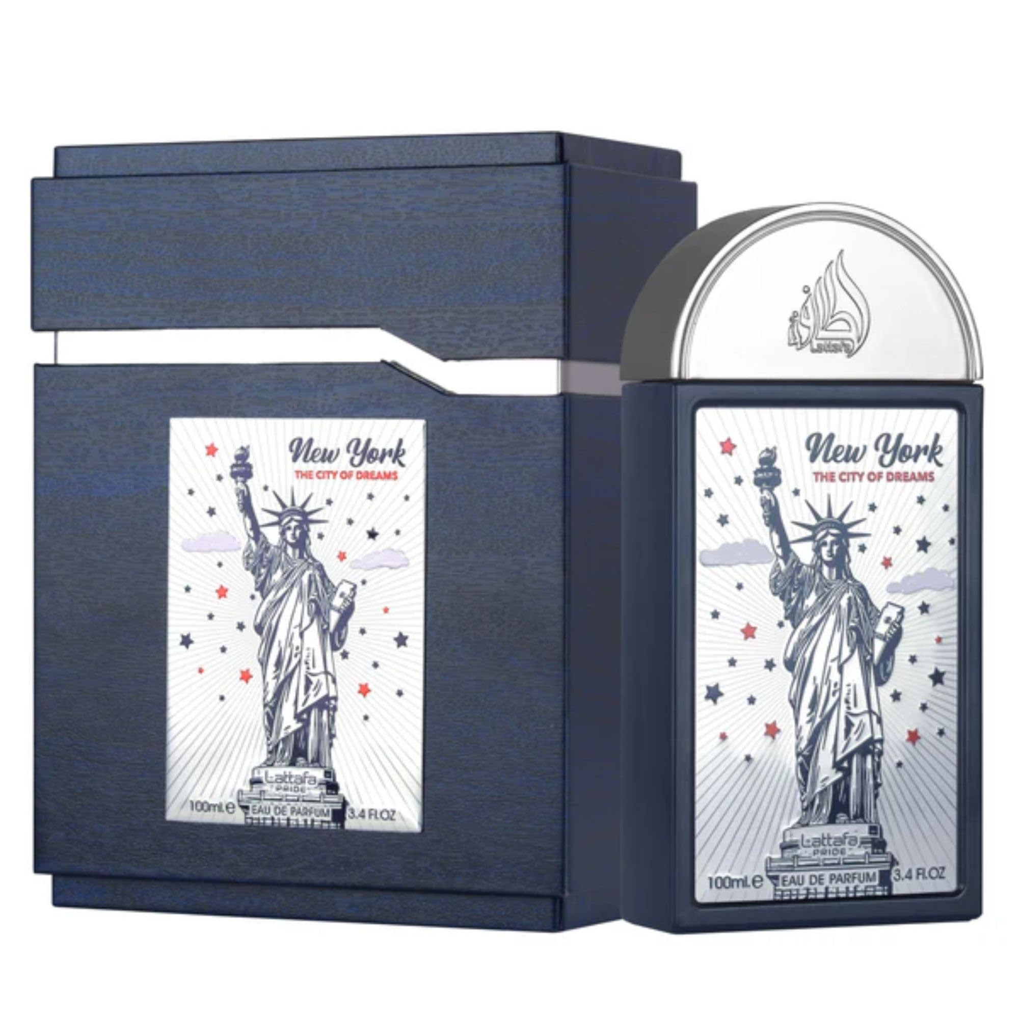 New York The City of Dreams Lattafa Pride Eau de parfum boisée épicée 100 ml