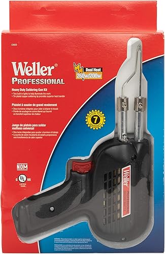 Miniatura 5 de Weller Pistola de soldadura profesional de doble calor D550