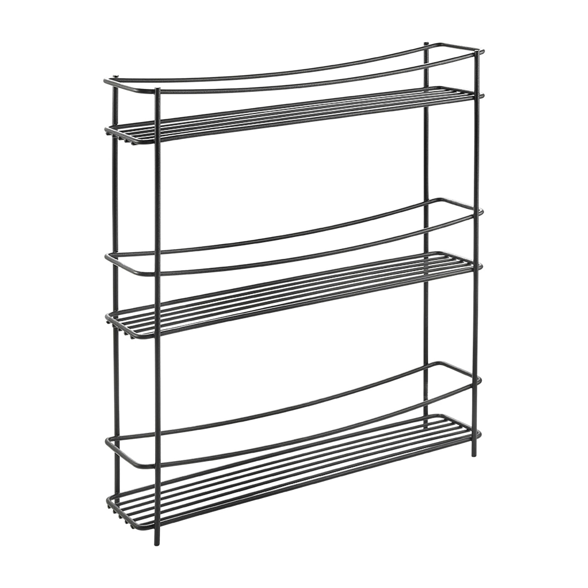 Metaltex 3-Tier Spice Holder, Black, 35 X 7 X 37 Cm