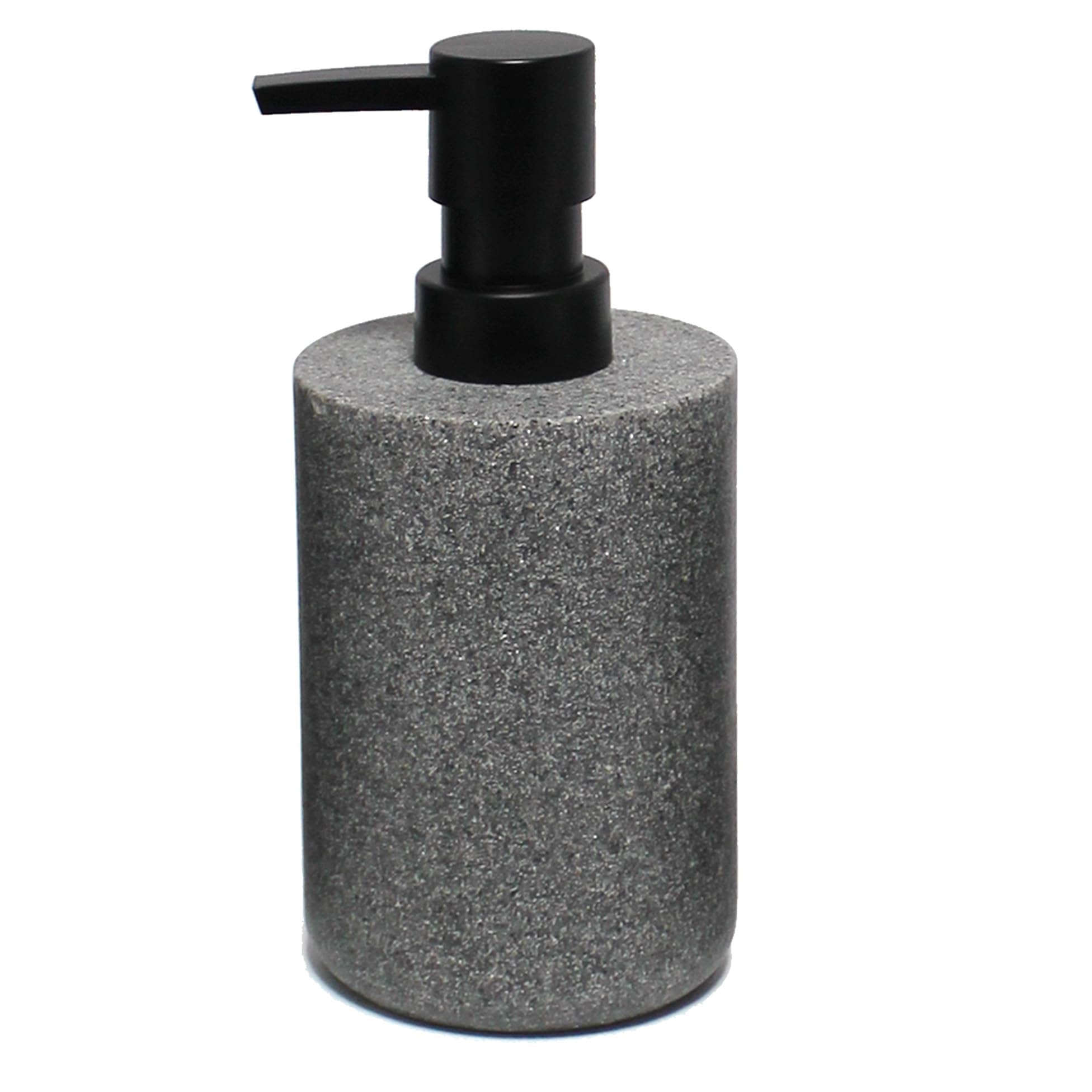Douceur D'intérieur Multicolored Soap Dispenser (Diameter 7 X 16 Cm) Granite, Polyresin Plain