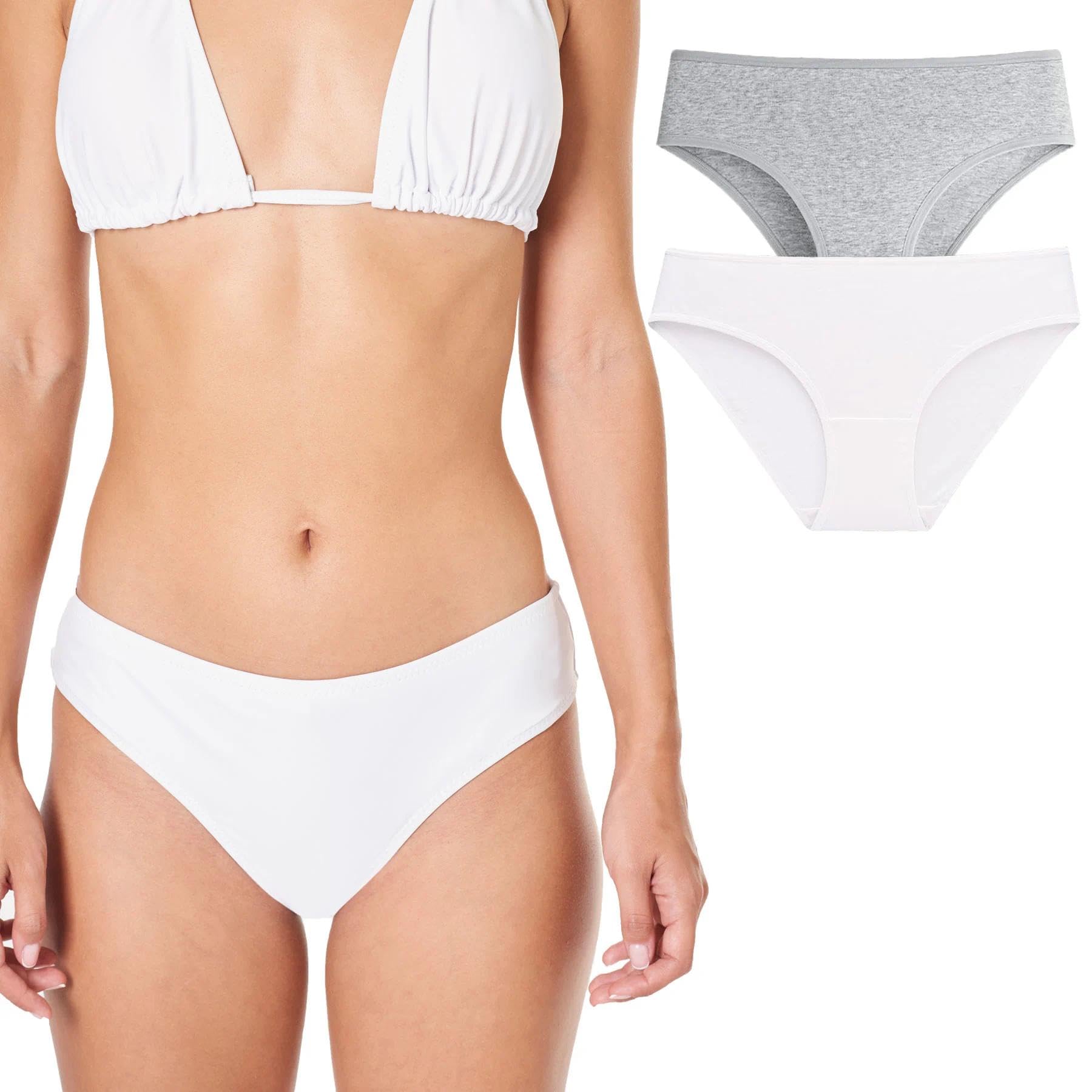 Women’s Plant Fiber Briefs 2-Pack Comfortable Everyday Underwear for Women Soft and Comfortable Plant Fiber Panties