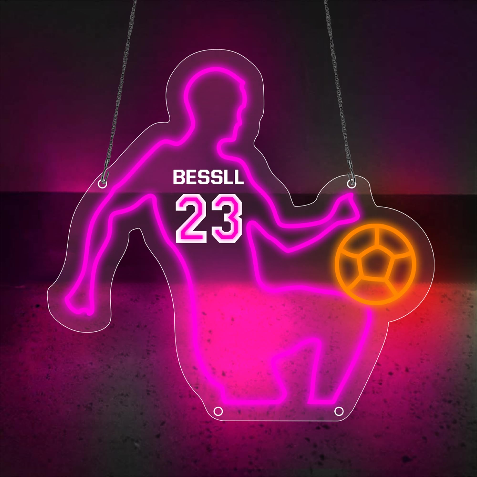 Baloncesto Personalizado Nombre Led Luces de Neón Jugador de Baloncesto Light up Sign Baloncesto Arte de la Pared Baloncesto Luz de Noche Baloncesto Deportes Luces de Neón Navidad Cumpleaños