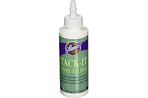 Aleene's Tack It Over And Over Liquid Glue 4 Ounce (Pack Of 3)