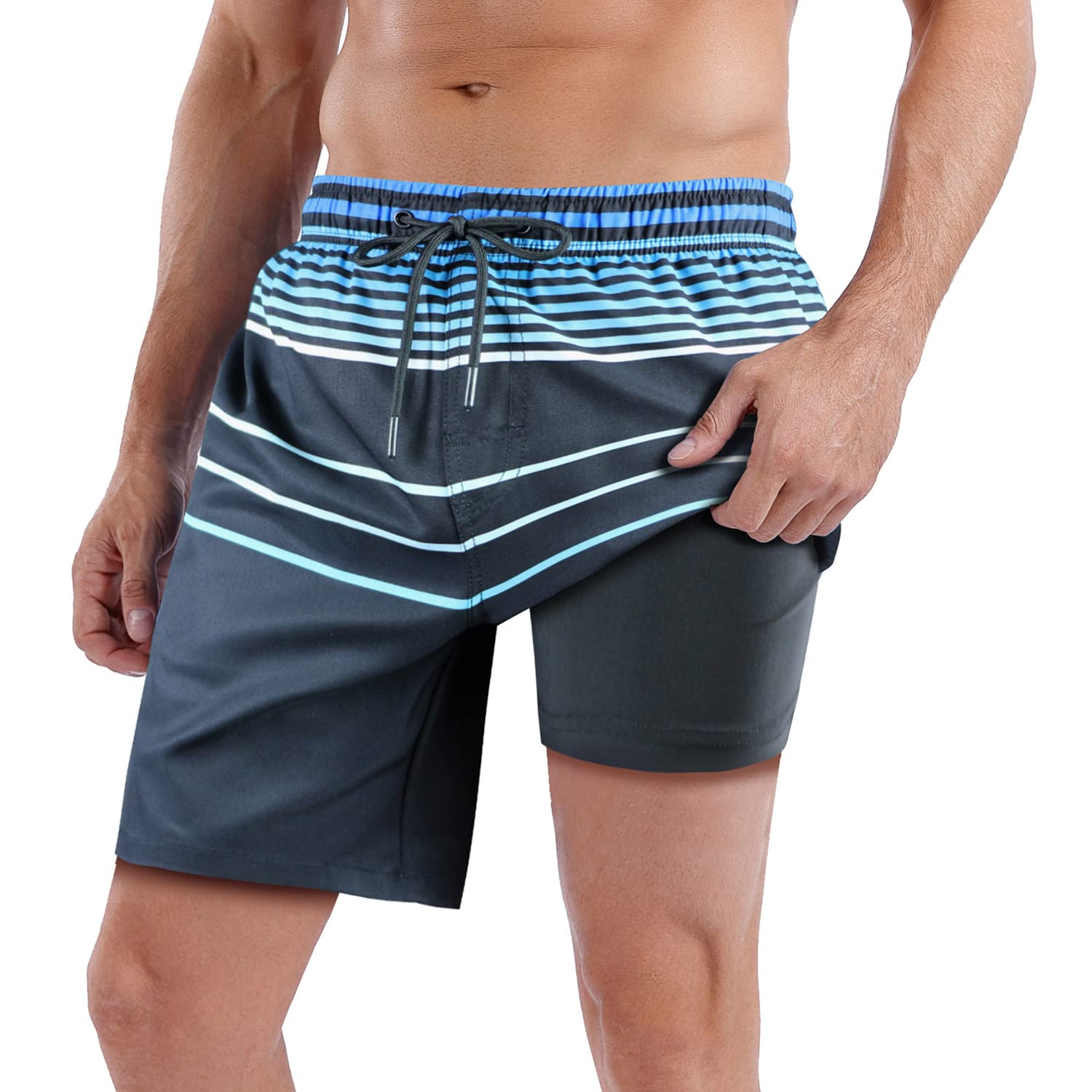 QRANSS Men’s Swim Trunks